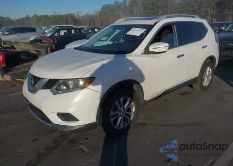 2014 Nissan Rogue Sv from USA, damaged, VIN 5N1AT2MT2EC786767